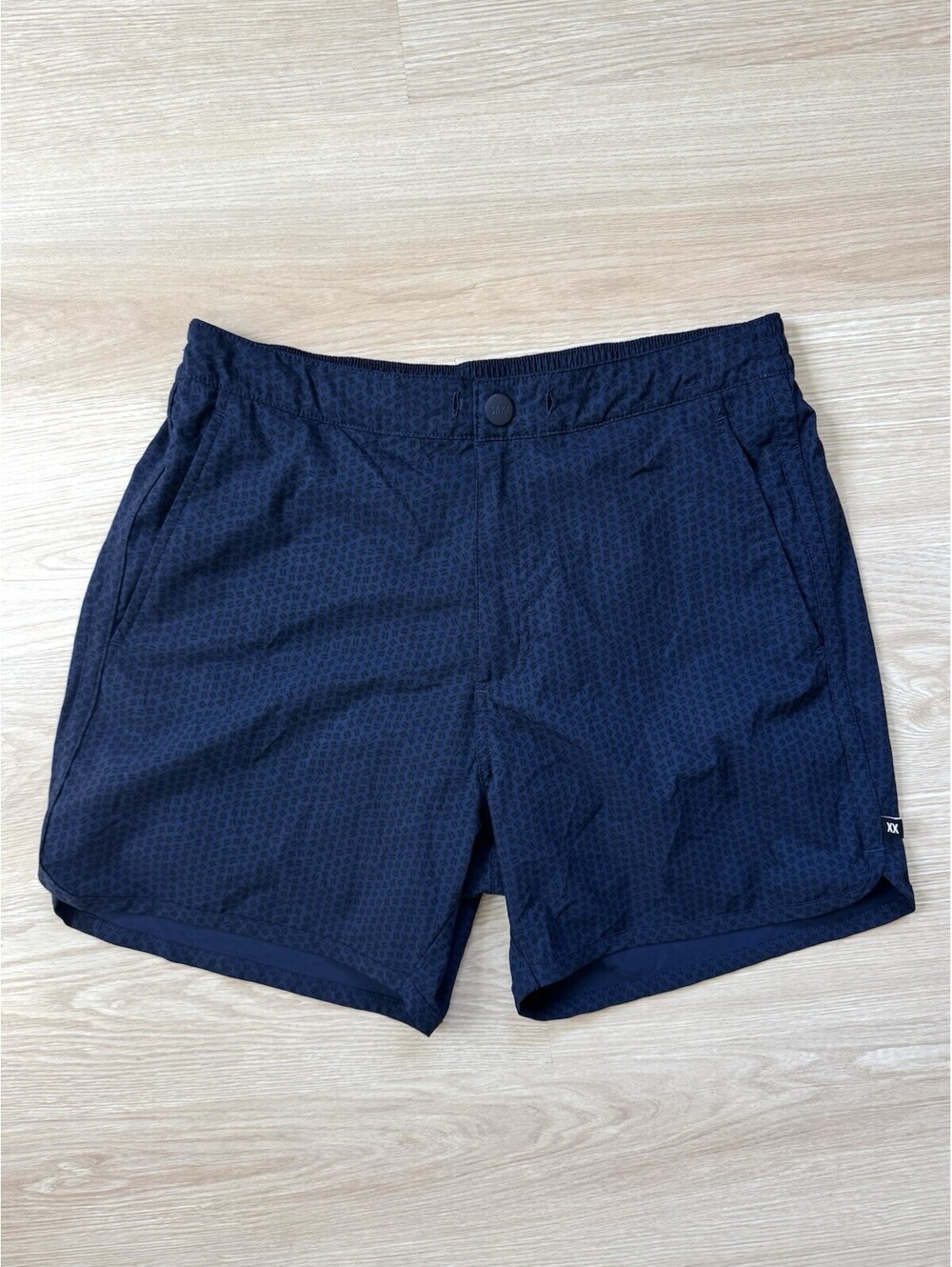 SAXX Oh Buoy 2N1 Men's Sm 4" Blue Droptemp Cooling Liner Ballpark Pouch Shorts